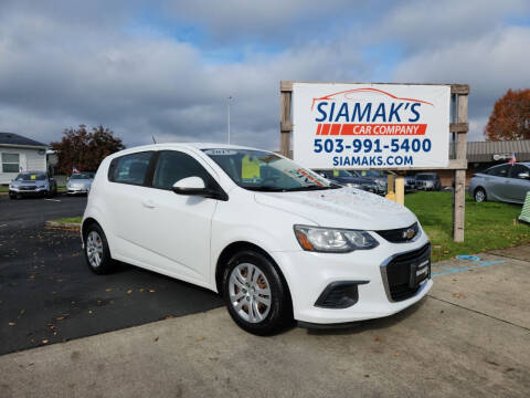 2017 Chevrolet Sonic for sale at Siamak's Car Company llc in Woodburn OR
