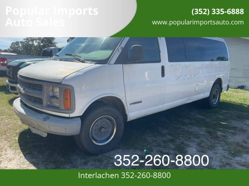 1998 Chevrolet Express Passenger for sale at Popular Imports Auto Sales - Popular Imports-InterLachen in Interlachehen FL