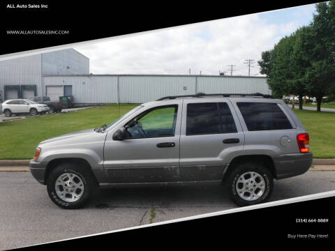 2000 Jeep Grand Cherokee for sale at ALL Auto Sales Inc in Saint Louis MO