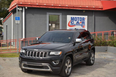 2015 Jeep Grand Cherokee for sale at Motor Car Concepts II - Kirkman Location in Orlando FL