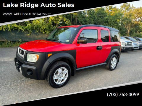 2006 Honda Element for sale at Lake Ridge Auto Sales in Woodbridge VA