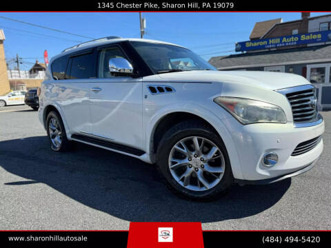 2012 Infiniti QX56 for sale at Sharon Hill Auto Sales LLC in Sharon Hill PA