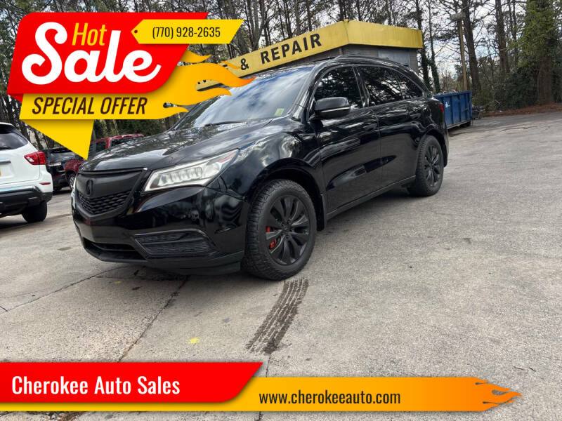 2014 Acura MDX Technology Package