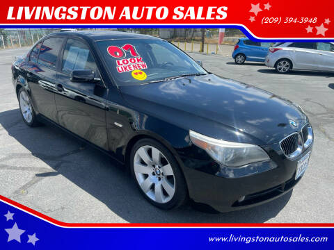 2007 BMW 5 Series for sale at LIVINGSTON AUTO SALES in Livingston CA