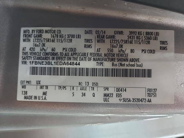 2014 Ford E-Series
