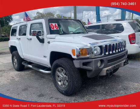 2006 HUMMER H3 for sale at AUTO PROVIDER in Fort Lauderdale FL