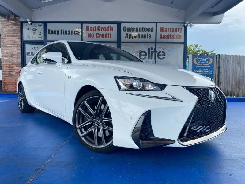 2020 Lexus IS 300 for sale at ELITE AUTO WORLD in Fort Lauderdale FL
