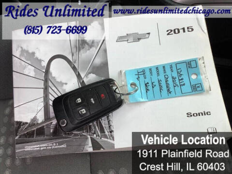 2015 Chevrolet Sonic LS Auto
