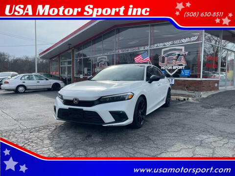 2022 Honda Civic for sale at USA Motor Sport inc in Marlborough MA
