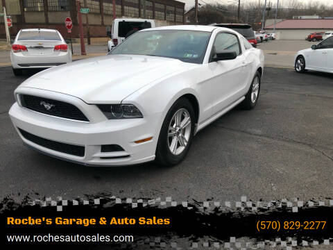 2014 Ford Mustang for sale at Roche's Garage & Auto Sales in Wilkes-Barre PA