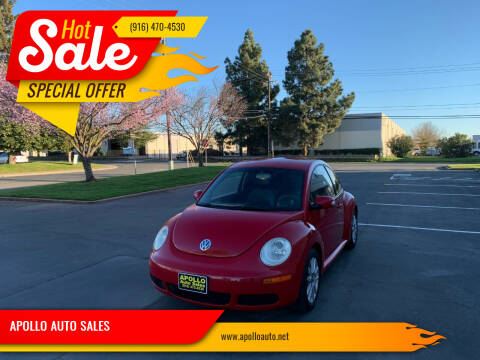 2006 Volkswagen New Beetle for sale at APOLLO AUTO SALES in Sacramento CA