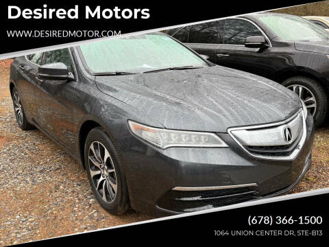 2016 Acura TLX for sale at Desired Motors in Alpharetta GA