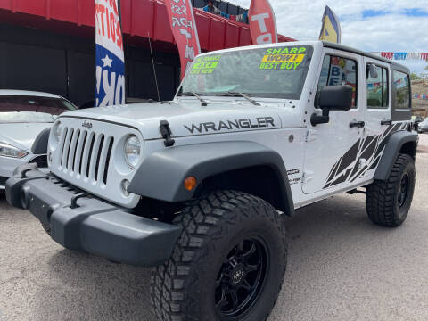 2018 Jeep Wrangler JK Unlimited for sale at Duke City Auto LLC in Gallup NM
