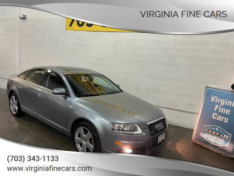 2008 Audi A6 for sale at Virginia Fine Cars in Chantilly VA