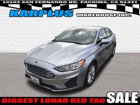 2020 Ford Fusion for sale at Karplus Warehouse in Pacoima CA