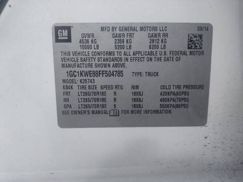 2015 Chevrolet Silverado 2500HD