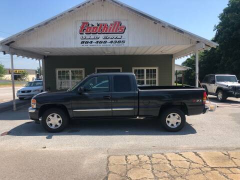2005 GMC Sierra 1500 for sale at Foothills Used Cars LLC in Campobello SC