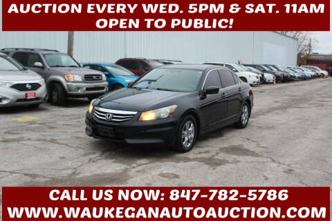 2011 Honda Accord for sale at Waukegan Auto Auction in Waukegan IL