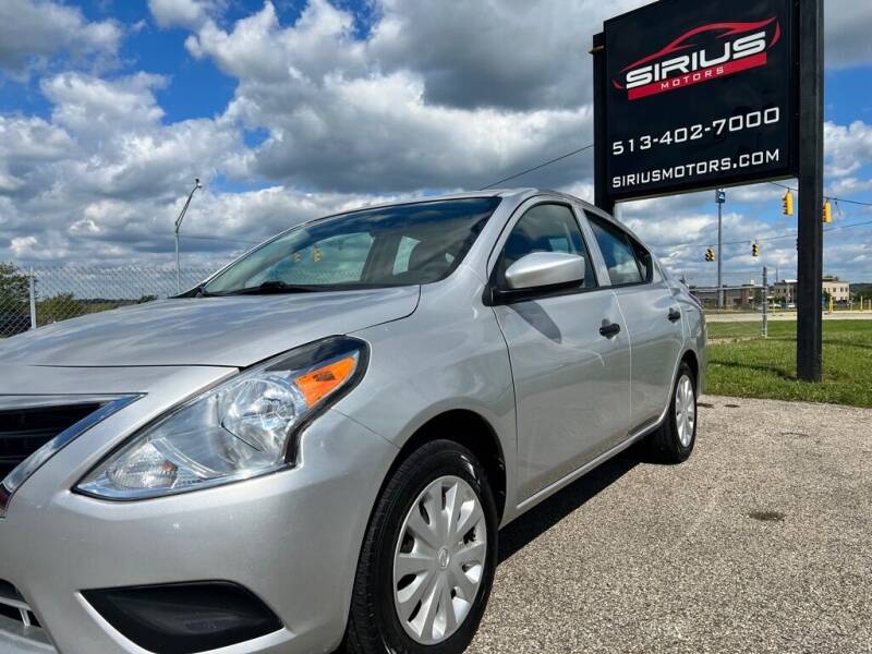 2018 Nissan Versa for sale at SIRIUS MOTORS INC in Monroe OH