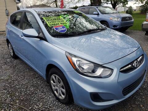 2012 Hyundai Accent for sale at Ricart Auto Sales LLC in Myerstown PA