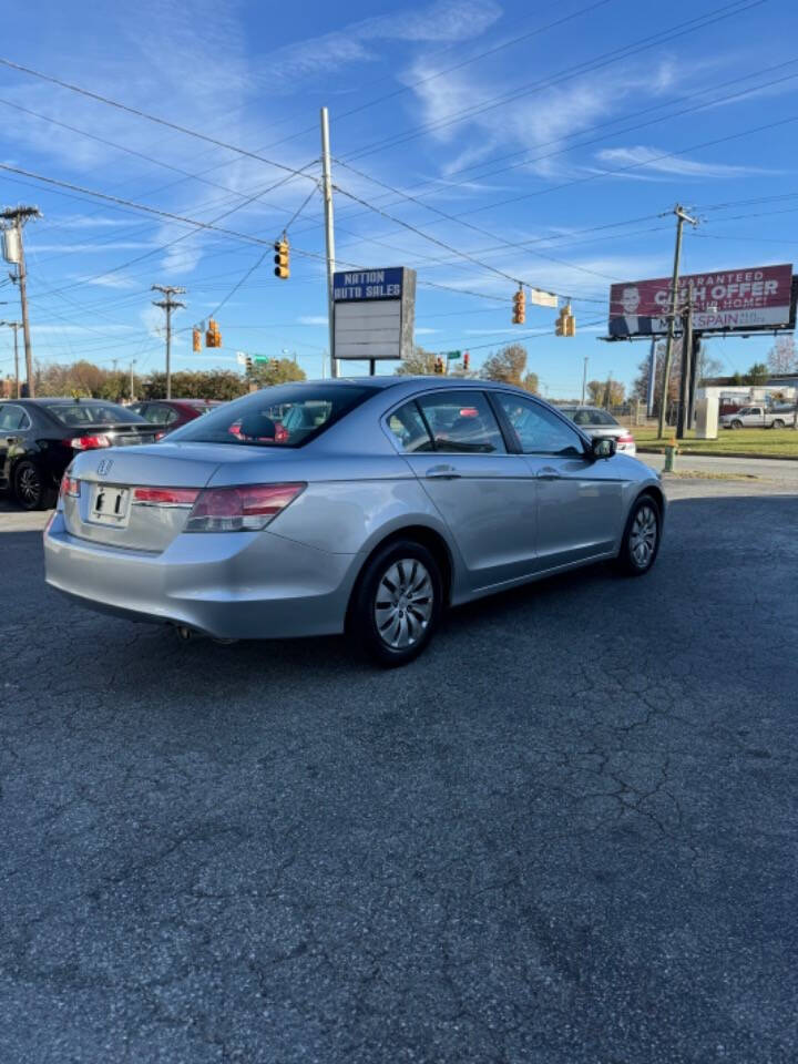 2012 Honda Accord for sale at Nation Auto Sales in Greensboro, NC