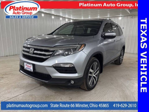 2017 Honda Pilot for sale at Platinum Auto Group Inc. in Minster OH
