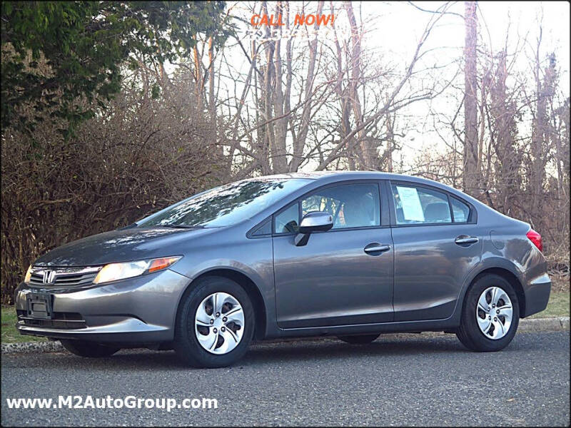 2012 Honda Civic for sale at M2 Auto Group Llc. EAST BRUNSWICK in East Brunswick NJ
