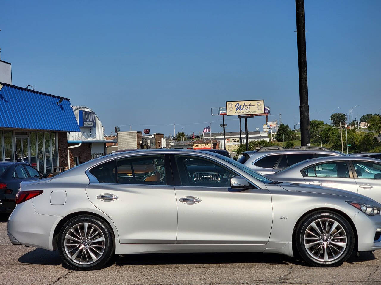 2018 INFINITI Q50 for sale at Optimus Auto in Omaha, NE