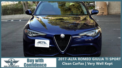 2017 Alfa Romeo Giulia for sale at ASAL AUTOSPORTS in Corona CA