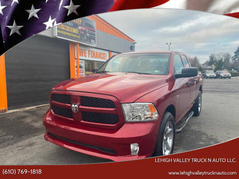 2013 RAM Ram Pickup 1500 for sale at Lehigh Valley Truck n Auto LLC. in Schnecksville PA