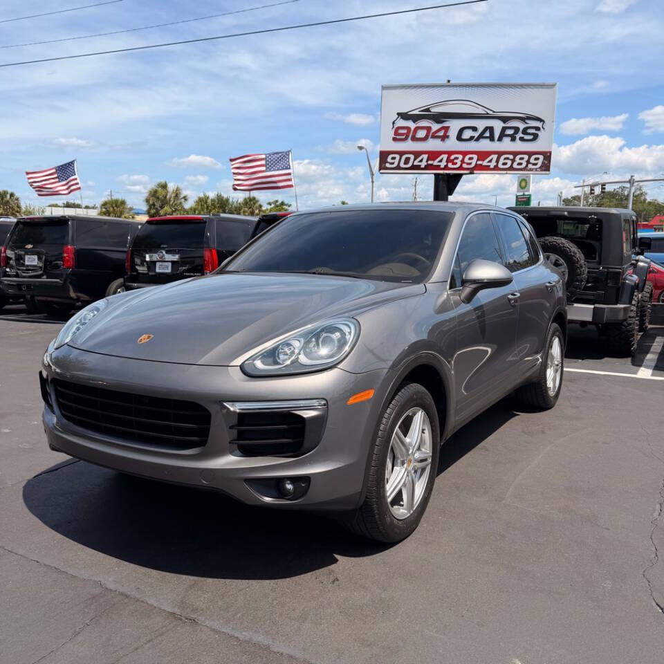 Gray 2016 Porsche Cayenne Base AWD 4dr SUV 1
