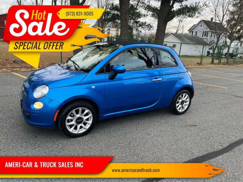 2017 FIAT 500c for sale at AMERI-CAR & TRUCK SALES INC in Haskell NJ