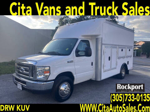 2017 FORD ECONOLINE E350 E-350 DRW ENCLOSED UTILITY TRUCK *KUV*  for sale at Cita Auto Sales in Medley FL