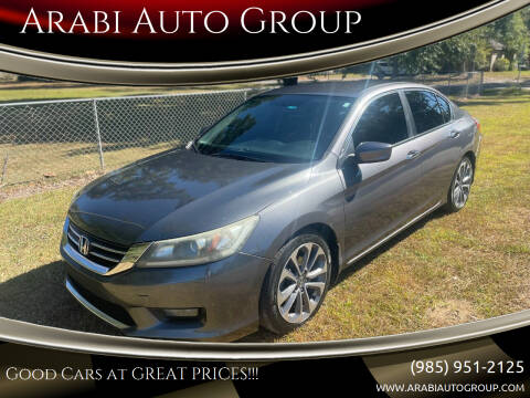 2014 Honda Accord for sale at Arabi Auto Group in Lacombe LA