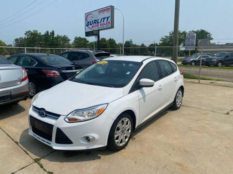 2012 Ford Focus for sale at QUALITY AUTO SALES in Wayne MI