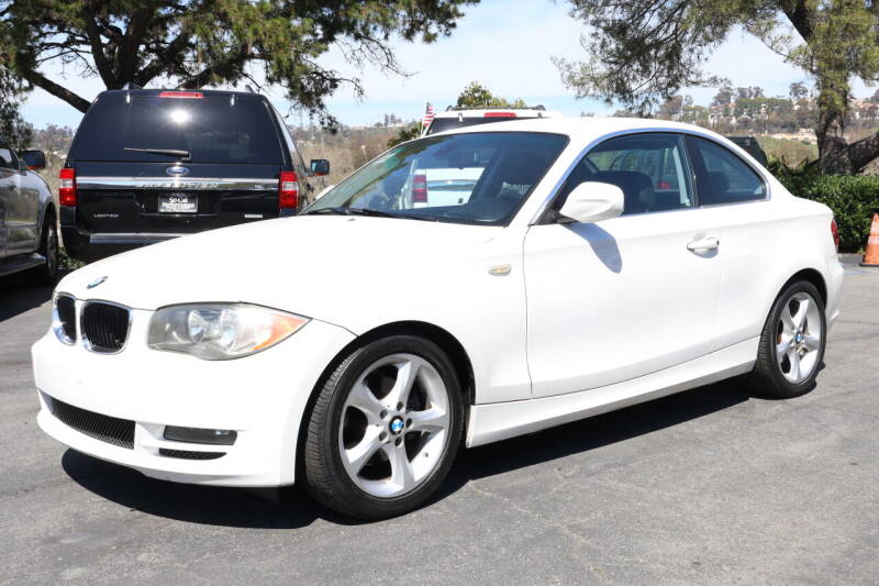 Used 2011 BMW 1 Series 128i with VIN WBAUP9C59BVL90690 for sale in San Diego, CA