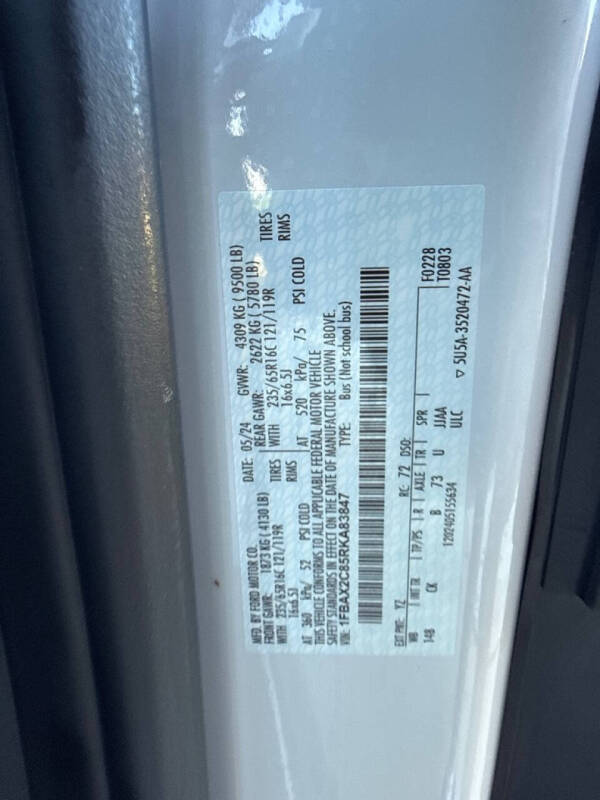 2024 Ford Transit
