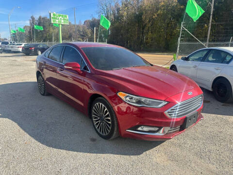 2017 Ford Fusion for sale at Super Wheels-N-Deals in Memphis TN