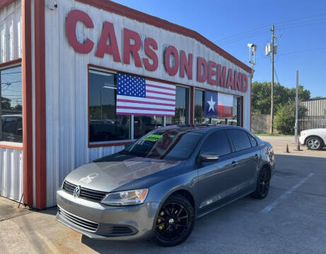 2012 Volkswagen Jetta for sale at Cars On Demand 3 in Pasadena TX