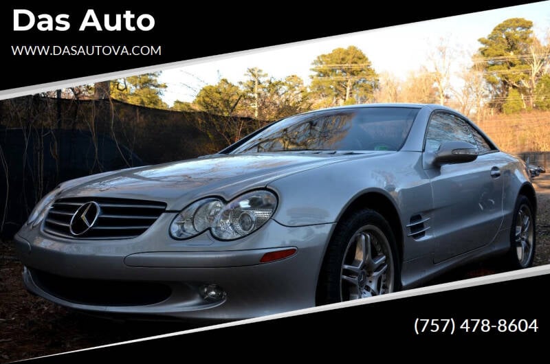 2003 Mercedes-Benz SL-Class for sale at Das Auto in Virginia Beach VA