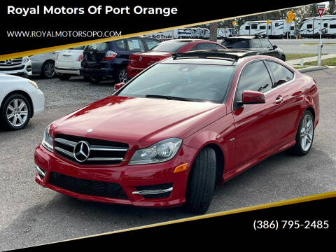 2012 Mercedes-Benz C-Class for sale at Royal Motors of Port Orange in Port Orange FL