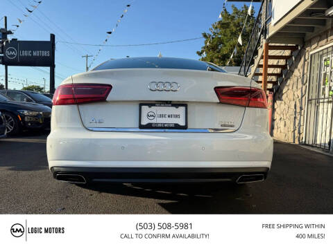 2016 Audi A6 2.0T quattro Premium Plus