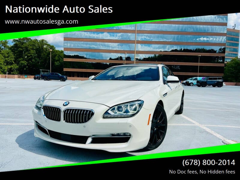 2013 BMW 6 Series 650i xDrive Gran Coupe