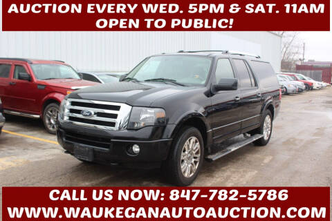 2012 Ford Expedition EL for sale at Waukegan Auto Auction in Waukegan IL