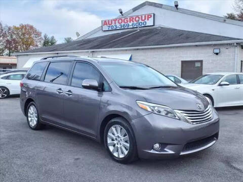 2015 Toyota Sienna for sale at AUTOGROUP INC in Manassas VA