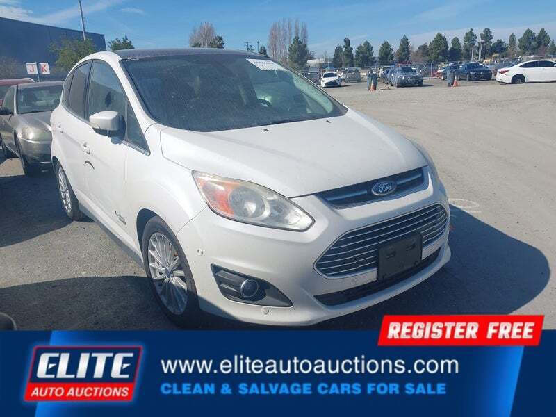 White 2013 Ford C-MAX Energi SEL SEL 4dr Wagon 1