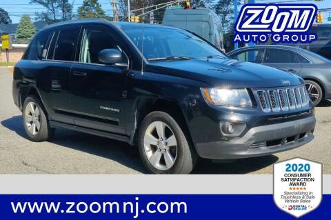 2014 Jeep Compass for sale at Zoom Auto Group in Parsippany NJ
