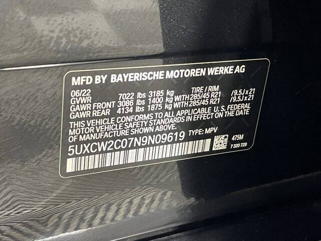 2022 BMW X7 xDrive40i