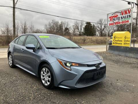 2021 Toyota Corolla for sale at VKV Auto Sales in Laurel MD