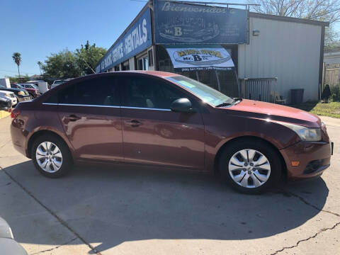 2012 Chevrolet Cruze for sale at MR B Motor Co in Brownsville TX